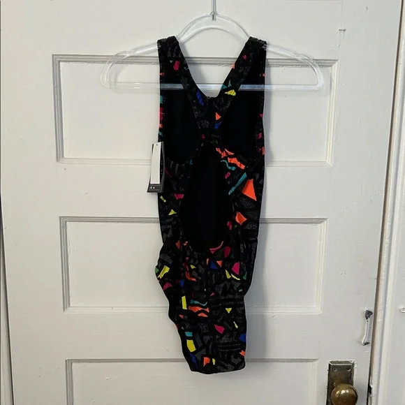 TYR Multicolor one-piece Swimsuit, Women's 36 (around size 10), NWT - Picture 8 of 10